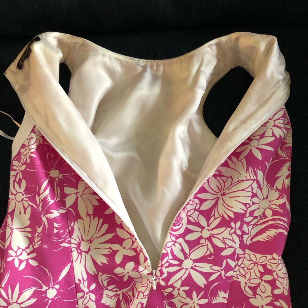 Vintage Brooks Brothers Floral A Line Dress. - Picture 4 of 7
